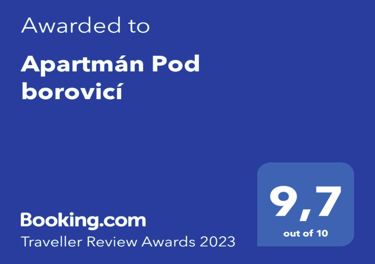 Apartman Pod Borovici Kovalovice Buitenkant foto