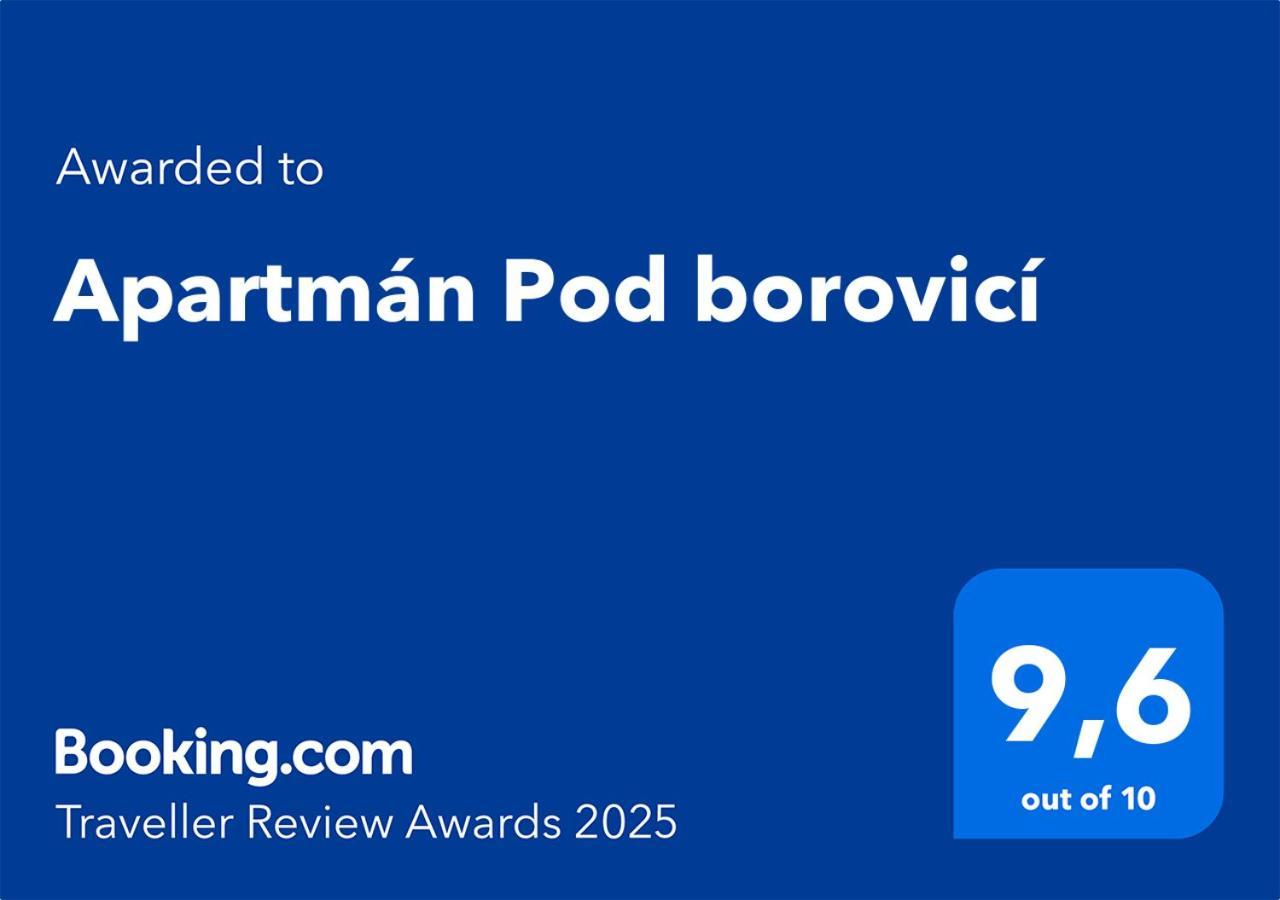 Apartman Pod Borovici Kovalovice Buitenkant foto